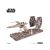 3D puzzle, Luke Skywalker X-Wing vadászgépe, Ugears, fa, 455 darab 158480628