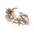Ugears Holland Kerékpár 3D Fa Puzzle - Összeszerelés nélküli modell fehér háttérrel