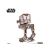 Ugears Star Wars AT-ST Walker 3D puzzle, oldalnézet