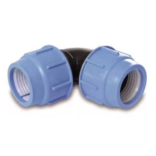 PE könyök 75-75 mm BlueSeal PN16 vízvezeték csatlakozáshoz - KPE idom