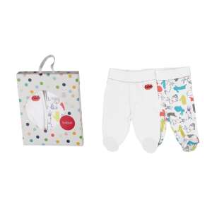 boboli Baby-Geschenkset mit 2 Paar Hasen-Fußhosen in einer Geschenkbox - Boboli
