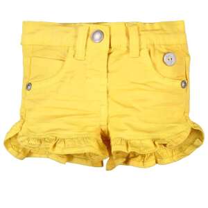 Žlté boboli krátke nohavice s volánmi pre malé dievčatá - Boboli