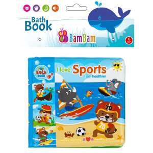 BamBam Fürdőjáték, puha vízhatlan könyv vizisport macis 44352786 Fürdőjátékok - Fürdőkönyv