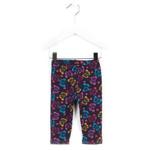 LOSAN Schmetterlings-Leggings für Baby Mädchen, 3-6 Monate (68 cm), Schwarz mit bunten Schmetterlingen - Babys & Toddler