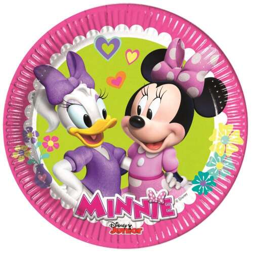 Тави за парти Disney Minnie Mouse и Daisy Duck, 8 броя, 19,5 cm