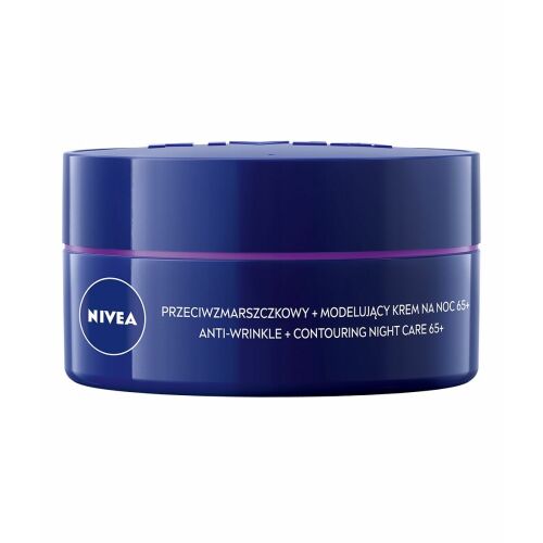 NIVEA ránctalanító + modellező éjszakai arckrém 65+ 50 ml