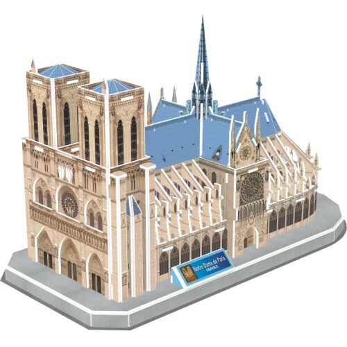 Kész Graine Creative Notre Dame 3D puzzle, összeállított Notre Dame modell - 3D puzzle