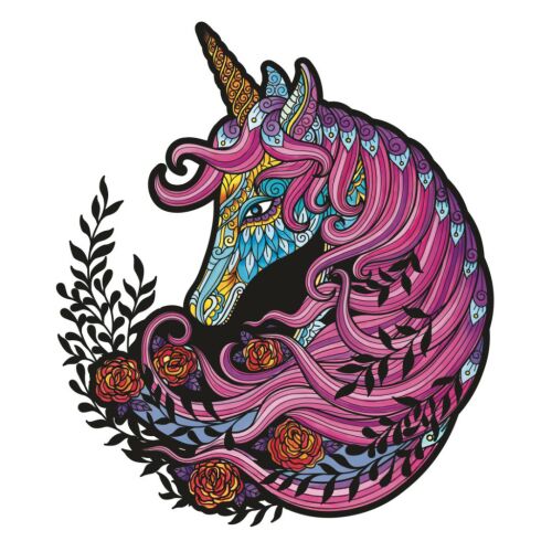 Graine Creative Bársonyszínező – Unikornis