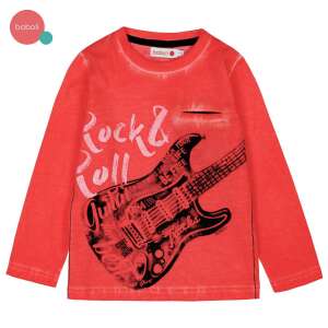 boboli póló gitáros piros 2-3 év (98 cm) 44355101 Boboli Gyerek hosszú ujjú pólók