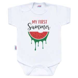 New Baby Body nyomtatással New Baby My first Summer 0-1 hó (56 cm) 94929540 Body-k - Lány - 0 - 1 hó