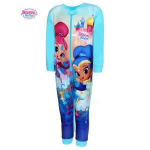 pizsama overál Shimmer and Shine türkíz 18-24 hó (92 cm) 44356010 Gyerek pizsamák, hálóingek - Lány