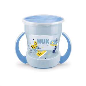 Bájos itató pohár Mini Magic NUK 360 fokos fedéllel világoskék 94918569 