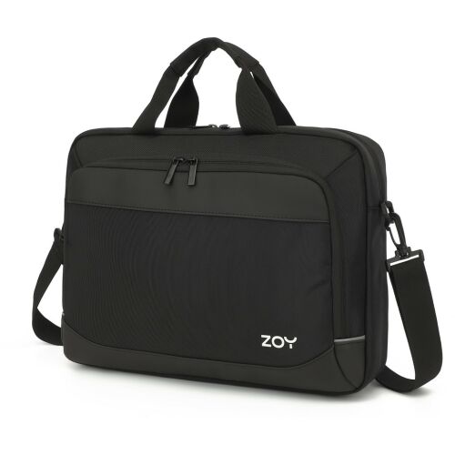 ZOY ProBag fekete 15.6 colos laptoptáska ferde nézet - Laptop táska és tok