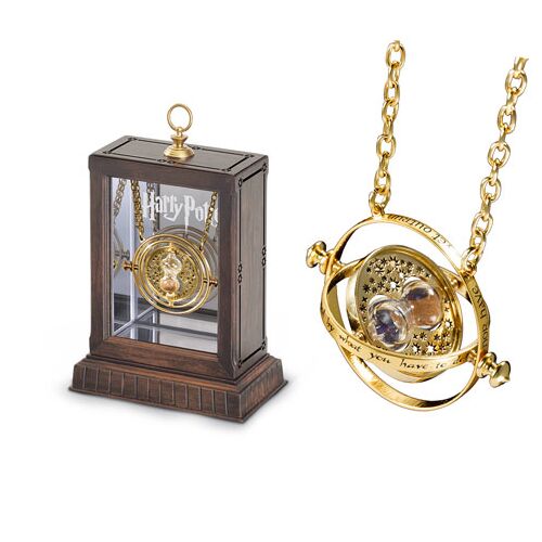 The Noble Collection Harry Potter Időnyerő vitrinben és nyakláncként - Fan Gaming termék