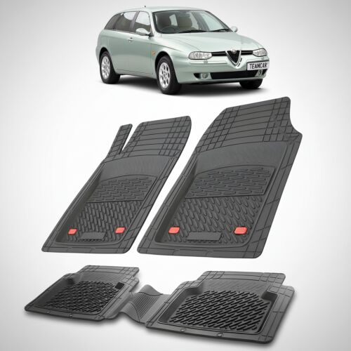 Alfa Romeo 156 Sportwagon Facelift 2 Kompatibilis autószőnyegek 2000-2003 | Fekete 158636846 