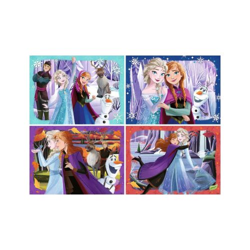Ravensburger 4x100 db-os puzzle - Frozen (12004318) 158650090 - Ravensburger