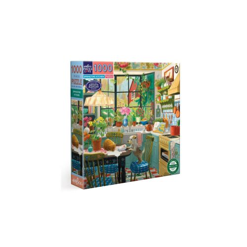 EeBoo 1000 db-os puzzle - Springtime Kitchen (PZT116) 158650145 - Puzzle