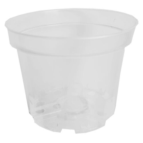 Átlátszó műanyag palántanevelő cserép, 19 cm, 3 literes - Palántanevelő cserép