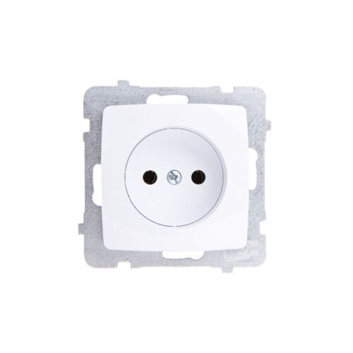 KARO Egyedi aljzat b/u fehér GP-1S/m/00 167018610 - Konnektor és dugalj