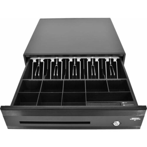 Virtuos C425D-Luxe pénztárfiók kábellel, 9-24V - Pénztárfiók