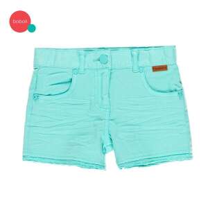 Boboli türkiz farmer rövidnadrág lányoknak, 8 éves méret (128 cm), csipke szegéllyel - Boboli