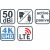 Evolveo Xany 1 LTE televízió-antenna Beltéri 50 dB 161987888