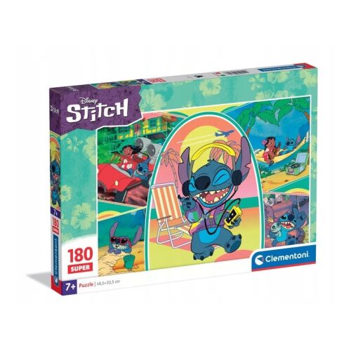 Clementoni Puzzle 180 Stitch 158716830 - Puzzle és kirakó