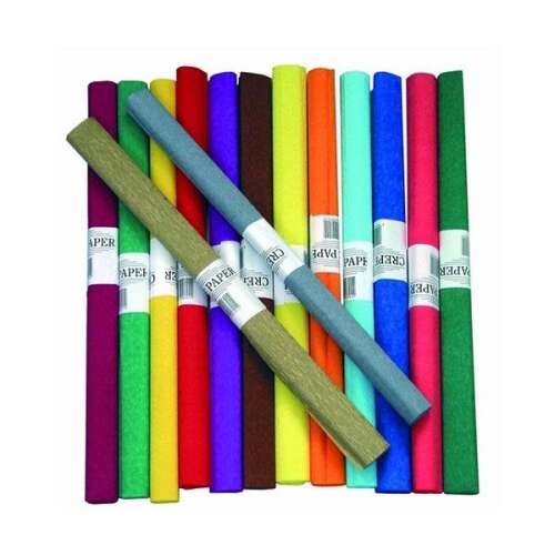 Krepa papir 50x200cm žuta 44363846