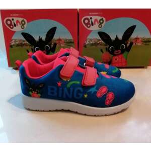 Bing Bunny Kinder-Schuhe, blau mit roten Klettverschlüssen, Größe 30 - Babys & Toddler