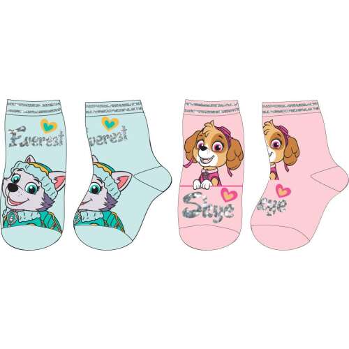 Nickelodeon Paw Patrol baba zokni 2 db-os szett, 80-86 méret, Everest és Skye karakterekkel - Nickelodeon