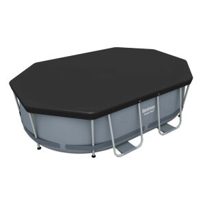 Bestway Flowclear ovale Poolabdeckung 300x200 cm - Bestway Pool-Decken