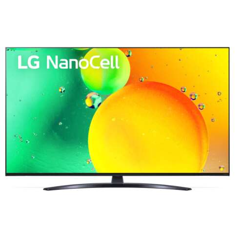 LG 50NANO763QA 4K UHD NanoCell Smart LED Televízió, 126 cm, HDR, WebOS, ThinQ AI 