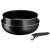 Tefal Easy Cook & Clean L1539153 serving pan, black, round, with detachable handle