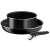 Tefal Ingenio Cook N Clean 3-piece cookware set, featuring a frying pan, saucepan, and detachable handle