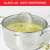 Tefal Intuition 3L stainless steel pot with lid, cooking soup