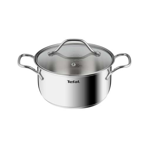 Tefal Intuition 3L stainless steel saucepan with lid