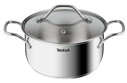Tefal Intuition B8644474 nyeles lábas 3 L Kör Rozsdamentes acél