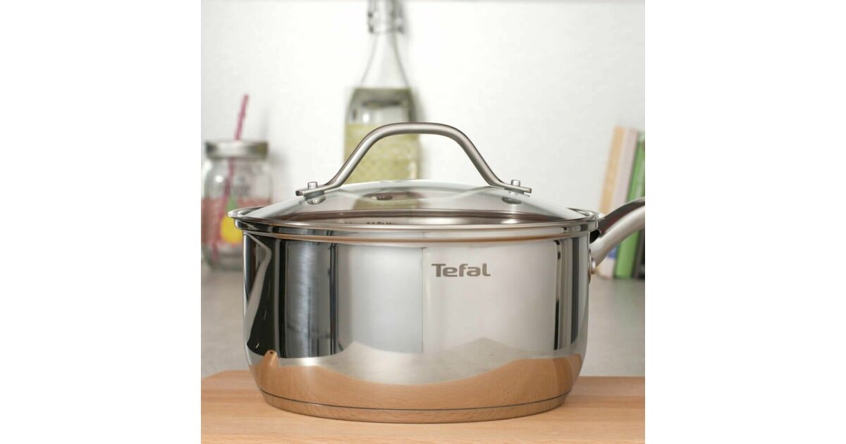 Tefal Intuition 10-piece dinnerware set, B864SA74 #silver | Pepita.com