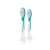 Philips Sonicare For Kids Standard Sonic Fogkefefej, 2 db-os csomag, Aqua