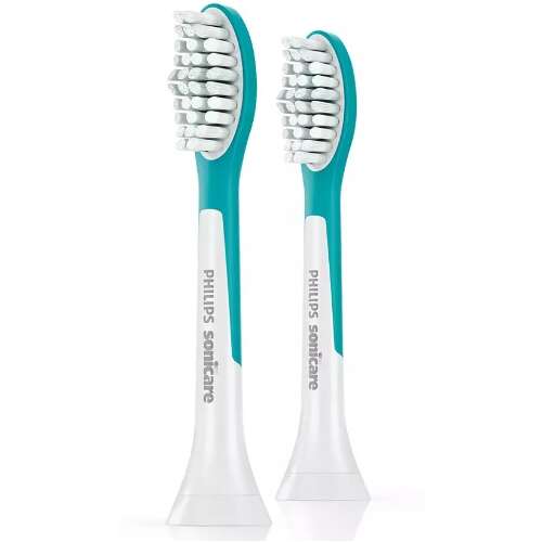 Philips Sonicare For Kids Standard Sonic Fogkefefej, 2 db-os csomag, Aqua