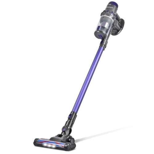 G3 Ferrari G90023 cordless stick vacuum cleaner, black and purple