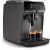 Angled view of Philips EP2224/10 Automatic Espresso Machine with two cups of coffee