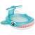 Intex Whale Sprinkler Pool, inflatable pool for kids, blue whale design, water spray feature