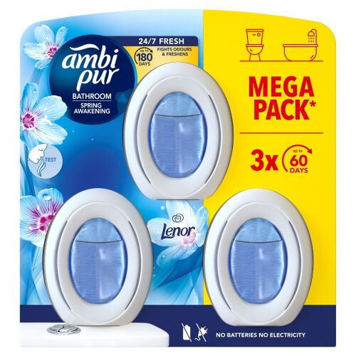 Ambi Pur Spring Awakening Fürdőszobai Légfrissítő 3x8ml 158833149 - Illatosító