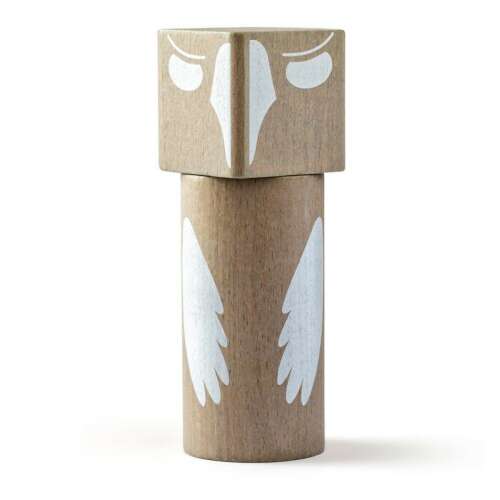 Wooden owl building block, part of the W90912 set, 26 pieces