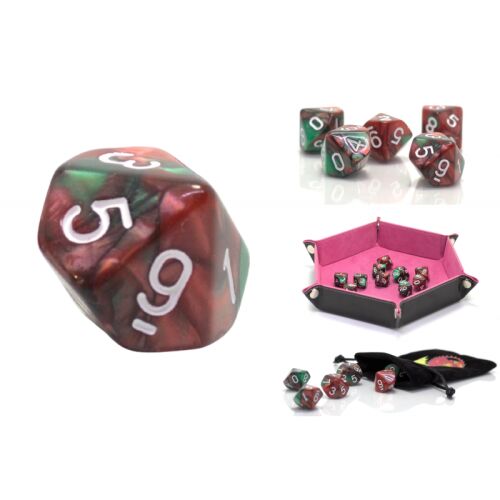 RPG Kocka Tíz Oldalajú Fa Manó D10 Kocka 0-9 158858751 - Játék
