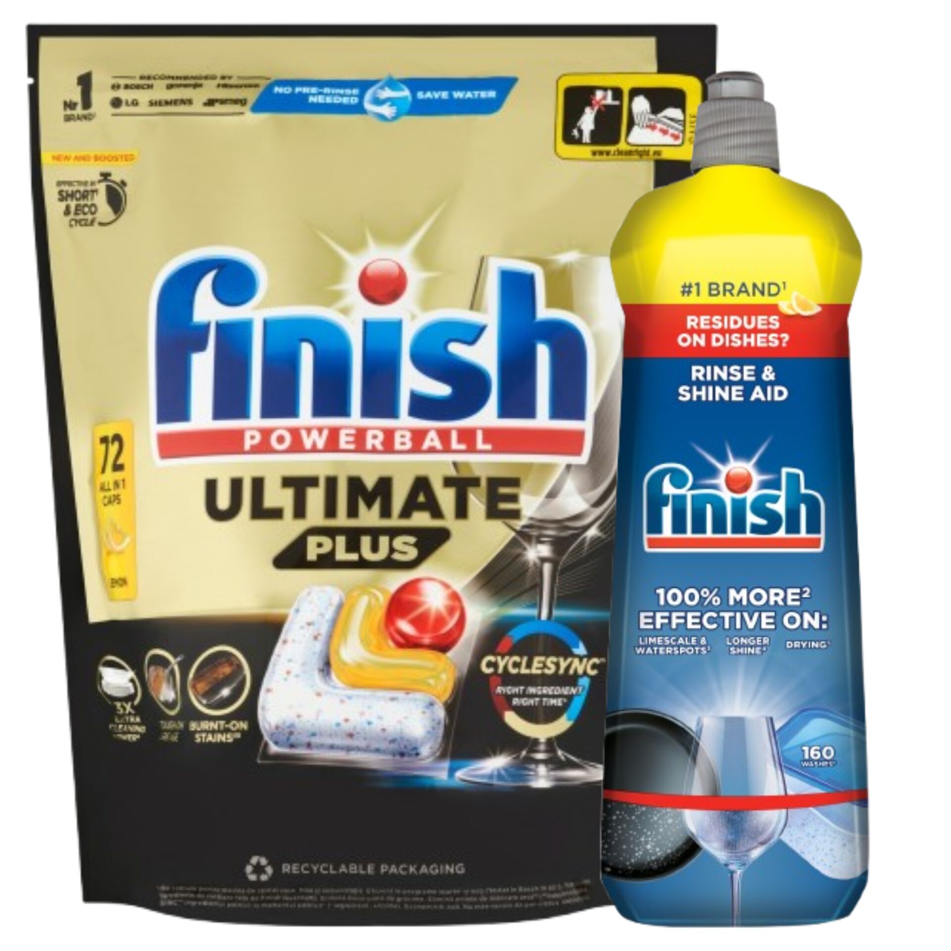 E-shop Finish Balíček na čistenie umývačky riadu + darčeková vzorka produktu