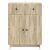 vidaXL Széf Sonoma Tölgy 66 x 34,5 x 90 cm Szerelt Fa 177522245