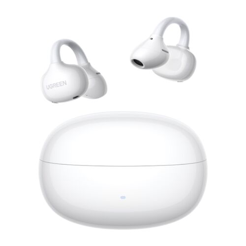 Ugreen WS218 ClipBuds vezeték nélküli fülhallgató fehér színben, töltőtokkal, Hi-Fi hangzást biztosít LDAC kodekkel. - Ugreen