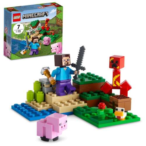 LEGO® (21177) Minecraft® - A Creeper™ rajtaütés